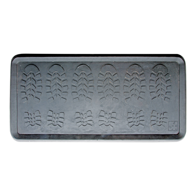 Felpudo Bandeja Goma Limpia Botas Felpudo Bandeja Goma Limpia Botas